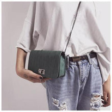 Load image into Gallery viewer, Worean Shoulder Bag luxury handbags women bags designer Version Luxury Wild Girls Small Square Messenger Bag bolsa feminina 2019