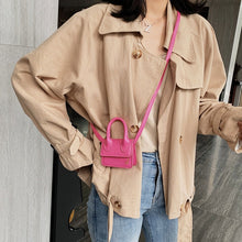 Load image into Gallery viewer, Fashion Super Mini Handbag for Women Cute Messenger Bags Luxury Designer Cute Crossbody Bags J Letter Girls Shoulder Bags