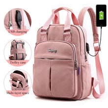 Load image into Gallery viewer, Girls Laptop Backpacks Pink Men USB Charging Bagpack Women Travel Backpack School bags Bag For boys Teenage mochila escolar 2019
