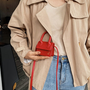 Fashion Super Mini Handbag for Women Cute Messenger Bags Luxury Designer Cute Crossbody Bags J Letter Girls Shoulder Bags